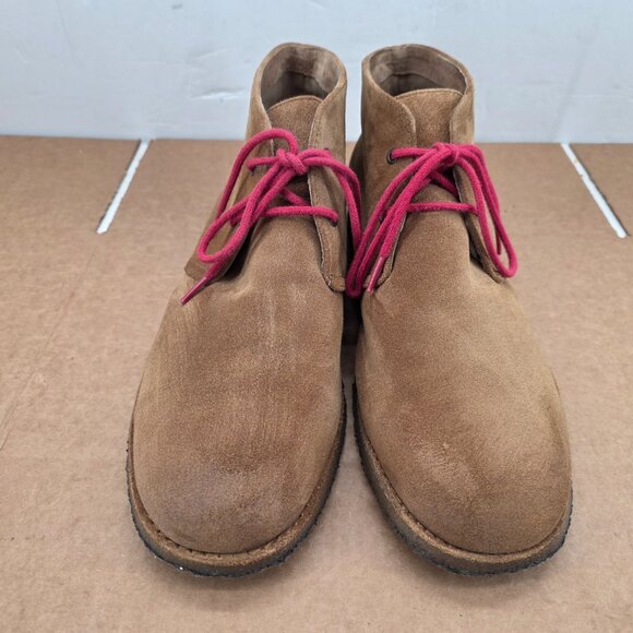 UGG LEIGHTON CHUKKA BOOT MENS  WATERPROOF CHESTNUT SUEDE Sz 13 - Picture 2 of 10